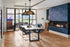 Ecosmart Fire Flex 140BY.BXR Bay Fireplace Insert - Black Finish / Black Burner - ESF.FX.140BY.BXR.B